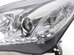 Paire de feux phares Daylight Led Opel Astra H 04-09 Chrome