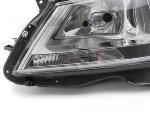 Feu phare Gauche Adaptable Mercedes W204 Berline et Coupe de 2011 a 2014 Chrome Halogene