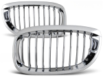 Paire grilles calandre BMW serie 3 E46 coupe cab de 04/2003 a 2006 Chrome