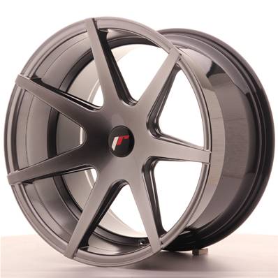 Jante JAPAN RACING JR20 19" x 11" Multi Perçage ET 25-40 Hiper Black