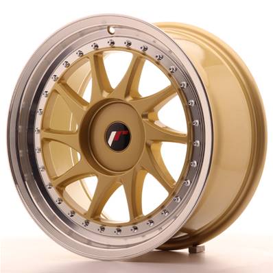 Jante JAPAN RACING JR26 17x8 ET35 BLANK Gold Machined Lip