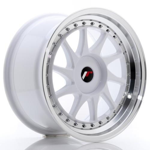 Jante JAPAN RACING JR26 17x9 ET20-35 BLANK White Machined Lip