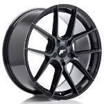 Jante JR Wheels JR30 19x8 ET20-40 - 5 trous sur mesure - Black machined Tinted face