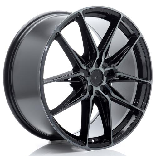 Jante JR Wheels JR44 20x8,5 ET20-45 - 5 trous sur mesure - Black machined w/ Tinted face