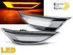 Paire clignotant Repetiteur Porsche Cayman 981 2012 a 2016 Clair led Dyn