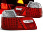 Paire de feux arriere BMW serie 3 E46 coupe de 04/1999 03/2003 rouge et blanc