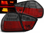 Paire de feux arriere BMW serie 3 E90 berline de 03/2005 a 08/2008 LED BAR rouge fume