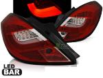 Paire de feux arriere Opel Corsa D 06-14 LED BAR Rouge Blanc