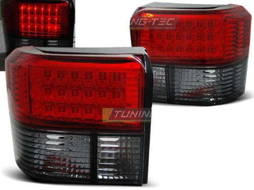 Paire de feux arriere VW T4 90-03 LED rouge fume