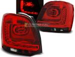 Paire de feux arriere VW Polo 09-14 LED rouge fume