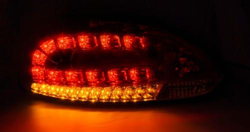 Paire de feux arriere VW Scirocco 3 08-14 LED rouge fume