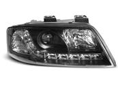 Paire de feux phares Audi A6 97-01 Daylight led noir