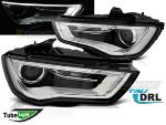 Paire de feux phares Audi A3 8V 12-16 LED LTI DRL Noir