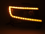 Paire de feux phares Jeep Grand Cherokee de 2011 a 2013 LED LTI Noir