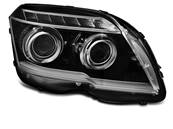 Paire de feux phares Mercedes GLK X204 08-12 LTI led noir