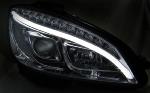 Paire de Phares Mercedes W204 de 2007 a 2010 LED LTI Dynamique chrome