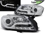 Paire de feux phares VW Passat B7 10-14 LTI led chrome