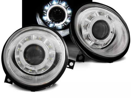 Paire de feux phares VW Lupo de 1998 a 2005 Daylight led chrome