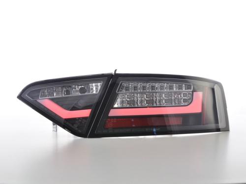 Paire de feux arrière Audi A5 8T/B8 2007 a 2011 Noir Led