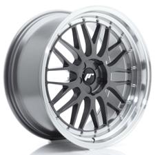 Jante JR Wheels JR23 20x10 ET35- 5x120 -Hyper Gray w/ Machined Lip