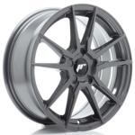 Jante JR Wheels JR21 17x7 ET20-40- 5 Trous sur mesure - Hyper Gray