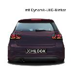 Paire de feux arriere VW Golf 5 de 2003 a 2009 Noir led - cligno dynamique