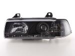 Paire de feux phares Daylight Led DRL BMW serie 3 E36 Berline 92-98 Noir