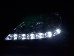 Paire de feux phares Daylight led DRL Mercedes SLK R171 04-11 Chrome