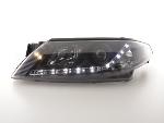 Paire de feux phares Daylight Led Renault Laguna 2 01-05 Noir