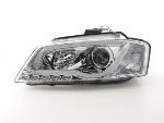 Paire de feux phares Daylight Led DRL Audi A3 8P/8PA 08-12 chrome