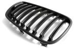 Paire grilles de calandre BMW X3 E83 de 09/2006 a 08/2010 Noir mat