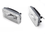 Paire antibrouillard Mercedes W201 190E de 1982 a 1993 Chrome