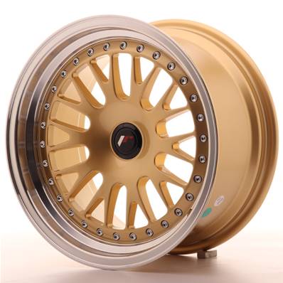 Jante JAPAN RACING JR10 16" x 8" Multi Perçage ET20 Gold Machined Lip