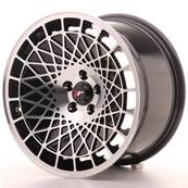 Jante JAPAN RACING JR14 16" x 9" 4x100 ET 10 Machined Face Black