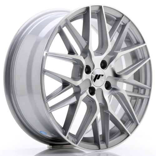 Jante JR Wheels JR28 17x7 ET35 4x108 Silver Machined Face