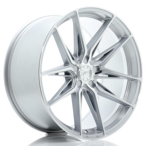 Jante JR Wheels JR44 21x11 ET11-46 - 5 trous sur mesure - Silver machined face