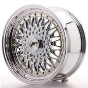 Jante JAPAN RACING JR9 16" x 7,5" 4x100 4x108 ET 25 Chrome