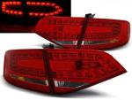 Paire de feux arriere Audi A4 B8 de 2008 a 2011 berline LED rouge et blanc