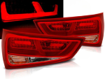 Paire de feux arriere Audi A1 de 2010 a 12/2014 LED BAR rouge et blanc