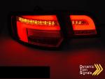 Paire de feux arrière Audi A3 8P Sportback de 2003 a 2008 FULL LED rouge Fume