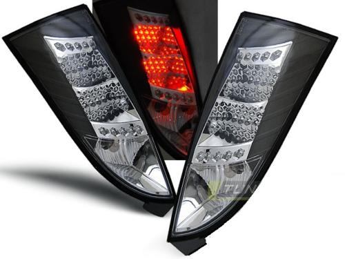 Paire de feux arriere Ford Focus 1 98-04 LED noir