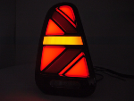 Paire de feux arriere Mini Cooper R50-R52-R53 de 2001 a 2006 Rouge - FULL Led