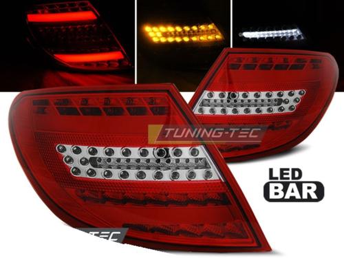 Paire feux arriere Mercedes classe C W204 07-10 FULL LED rouge blanc