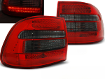 Paire de feux arriere Porsche Cayenne de 2002 a 2006 LED rouge fume