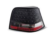 Paire de feux arriere VW Golf 4 97-03 noir led