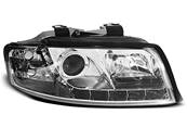 Paire de feux phares Audi A4 00-04 Daylight led chrome