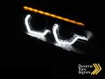 Paire feux phares BMW Z4 E89 de 2009 a 2013 DRL LED Seq Xenon Noir