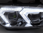 Paire de feux phares BMW serie 3 E92 / E93 de 2010 a 2013 FULL LED DRL Chrome
