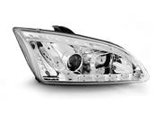 Paire de feux phares Ford Focus 04-08 Daylight chrome