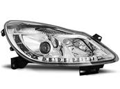 Paire de feux phares Opel Corsa D 06-10 Daylight led chrome